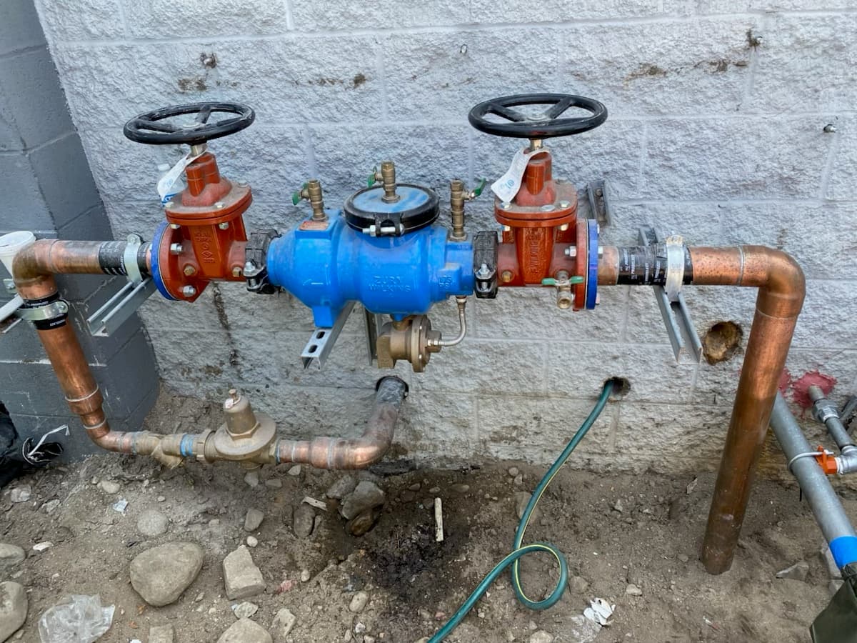 Backflow Preventer Installation