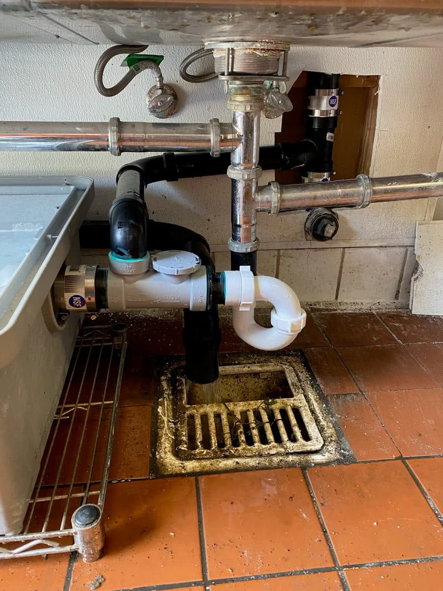 Grease Interceptor Installation